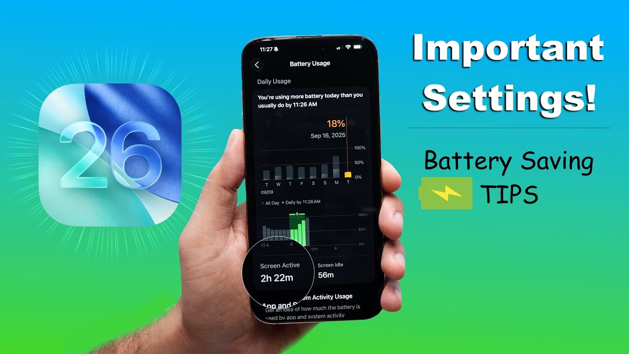 iOS 26 Battery Drain? Main Reason & Tips To Increase Battery Life (HINDI)