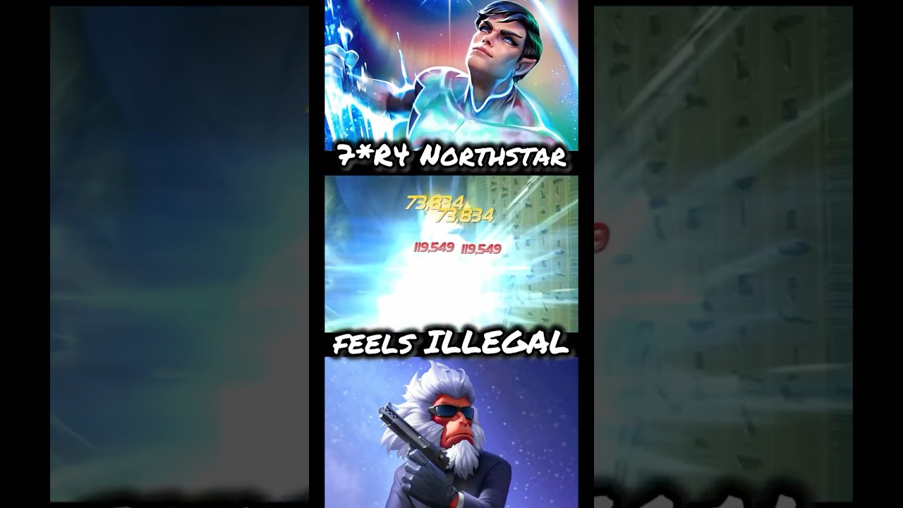 Northstar Might Be The Best Everest Mutant Champion #marvelcontestofchampions #mcoc #mcocgameplay