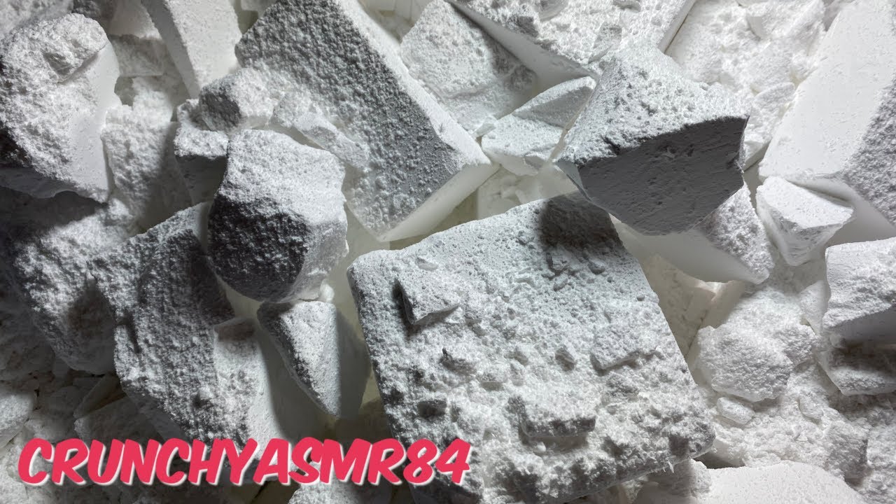 16 Blocks of Gym Chalk | Sleep Aid | Oddly Satisfying | ASMR