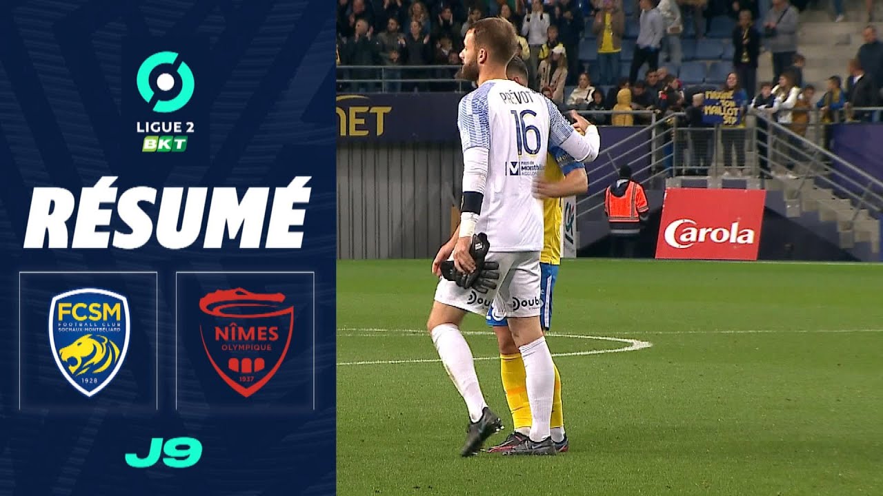 FC SOCHAUX-MONTBÉLIARD - NÎMES OLYMPIQUE (3 - 1) - Résumé - (FCSM - NO) / 2022-2023