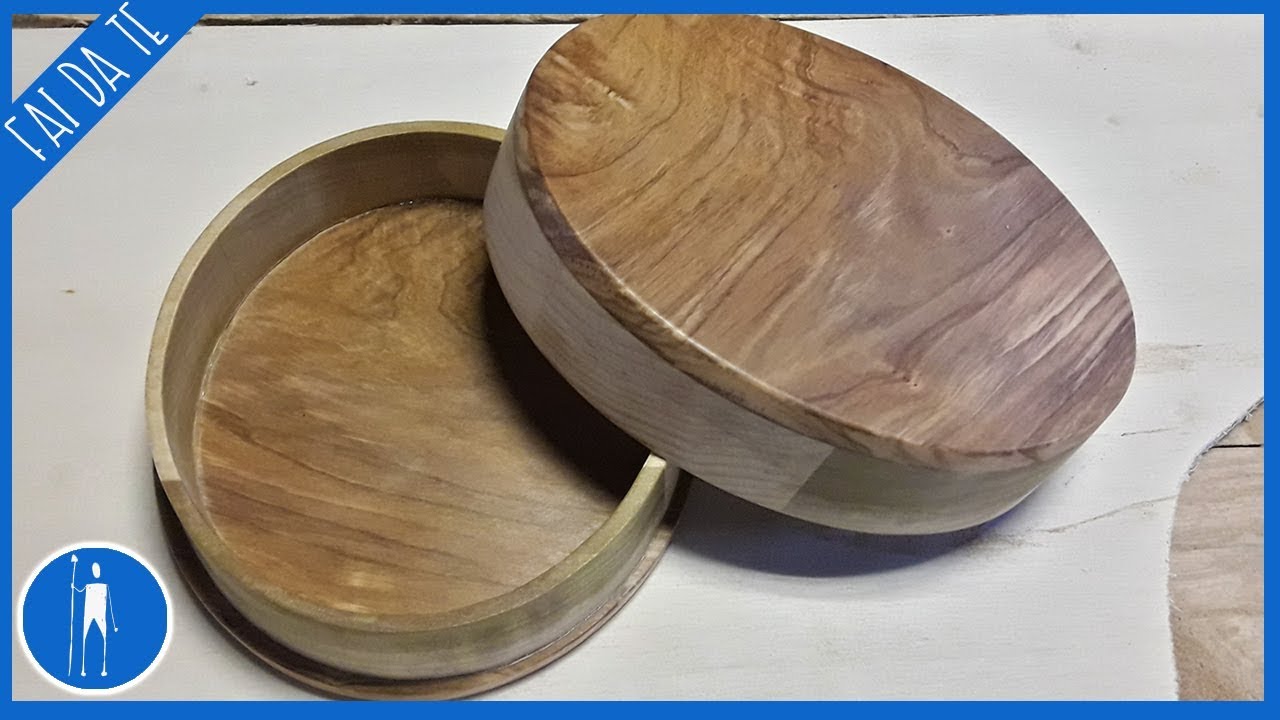 ✅ Коробка для ювелирных изделий из оливкового дерева DIY