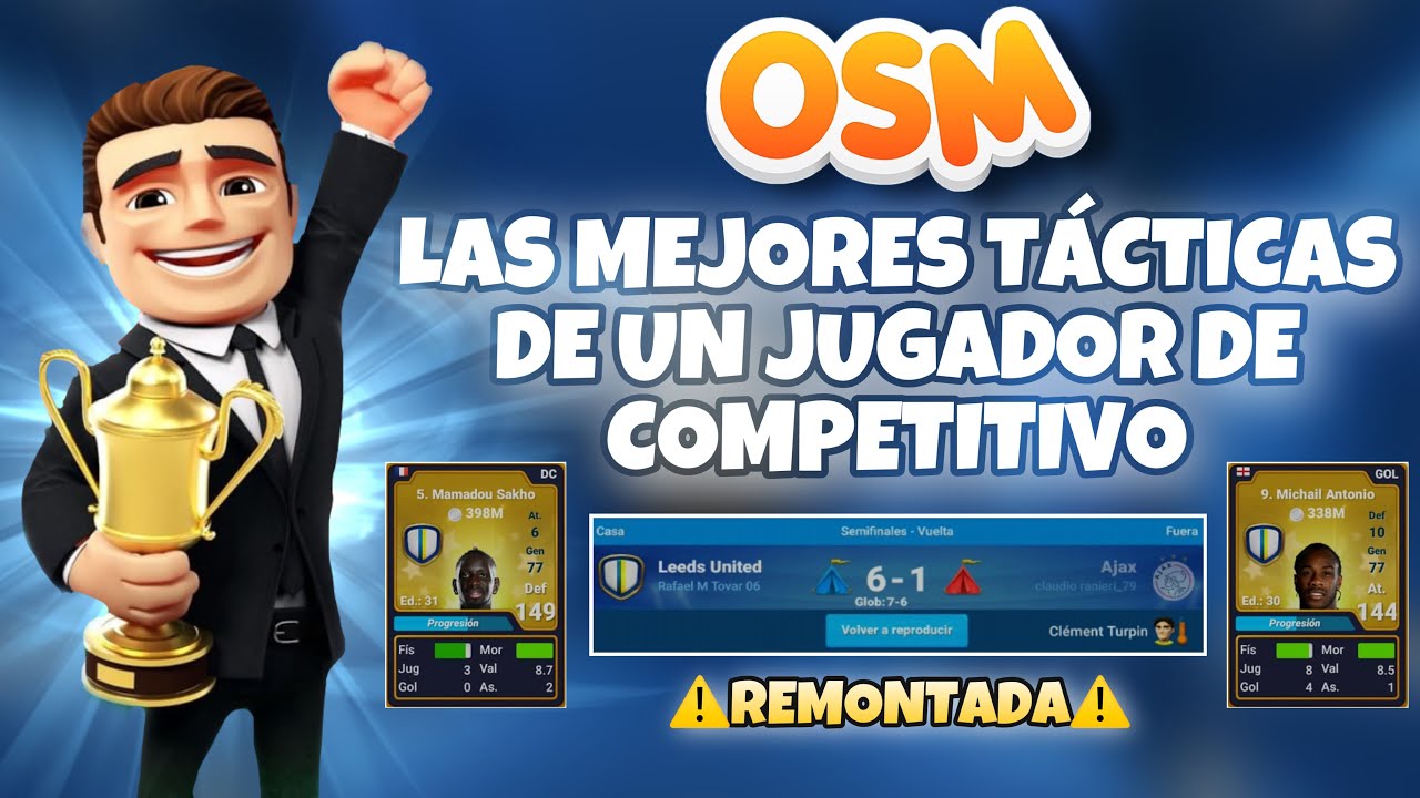 😱 JUGADOR DE COMPETITIVO DESVELA SUS MEJORES TÁCTICAS EN OSM 2021 ‼️ | REMONTADA IMPOSIBLE 200% ⚠️