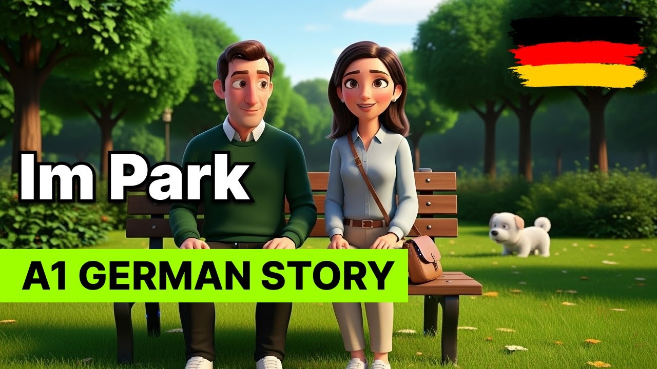 Easy German Story for Beginners | At the Park