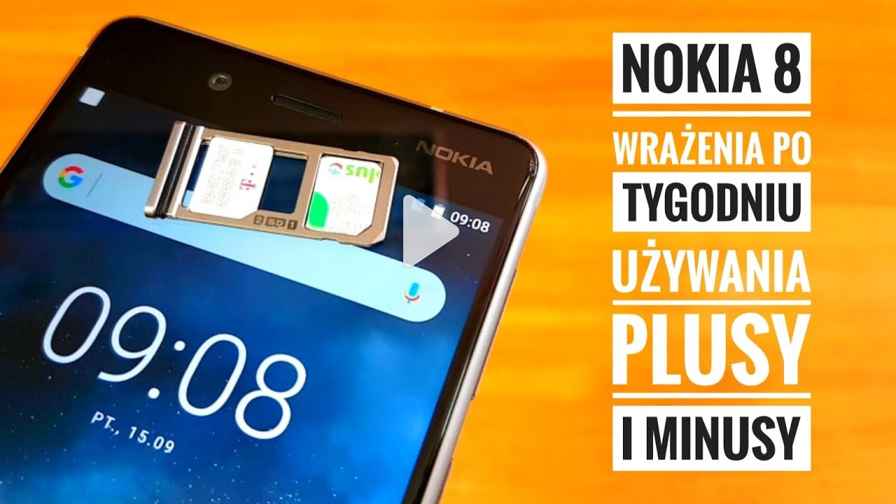 Nokia 8 Plusy i Minusy po tygodniu używania | MediaTester