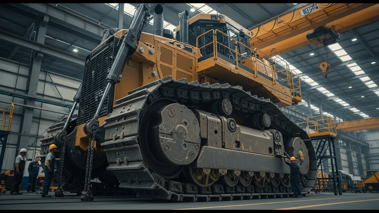 How Heavy Machinery Is Manufactured — Inside a Massive Tractor Production Plant (Full Process)