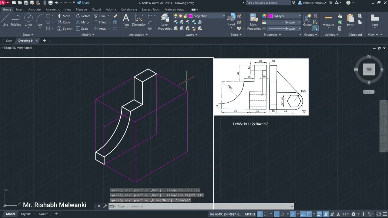 Isometric view problem 1