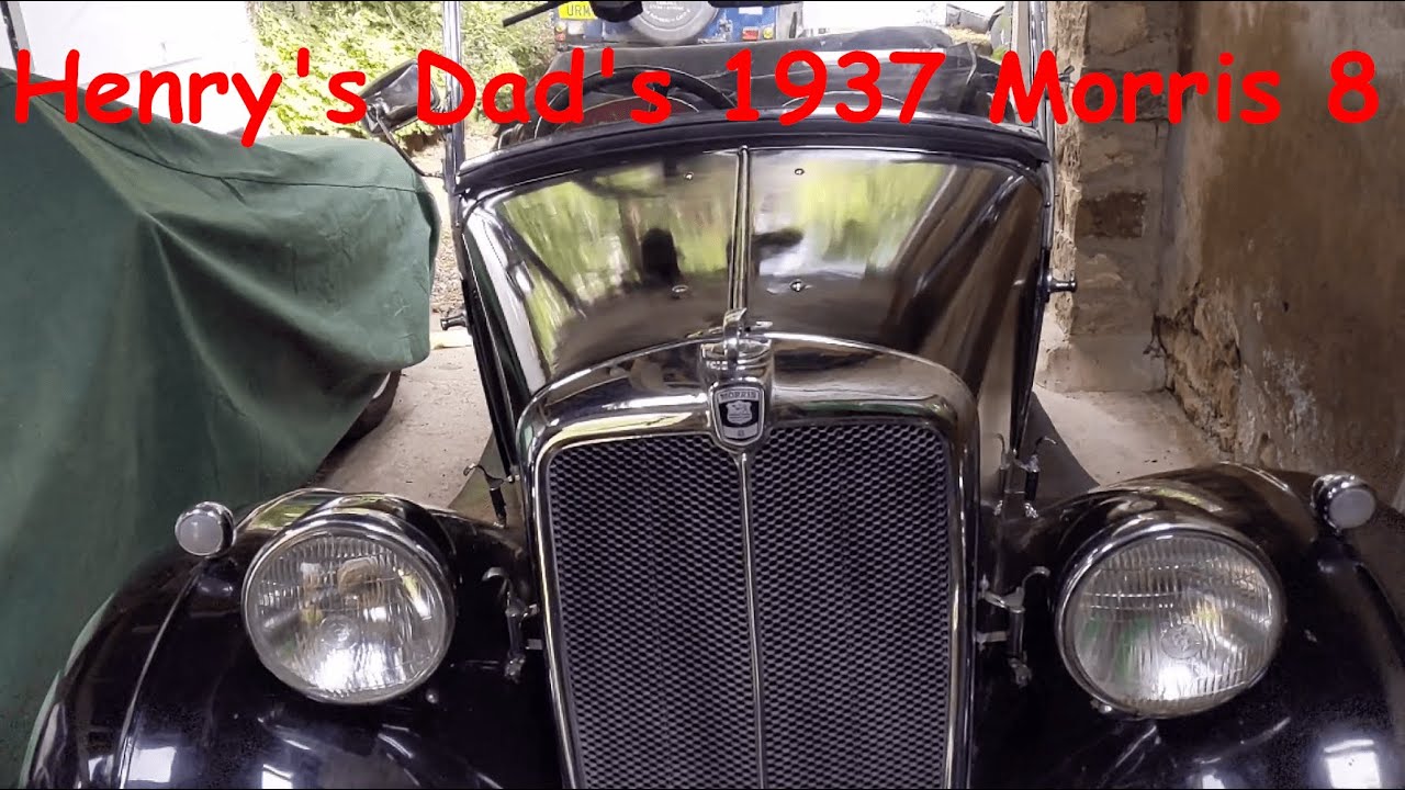 Прогулка по Morris 8 1937 года