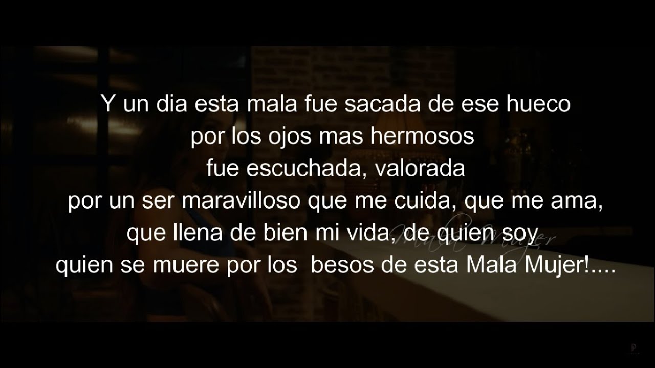 Mala Mujer - Paola Jara (LETRA)