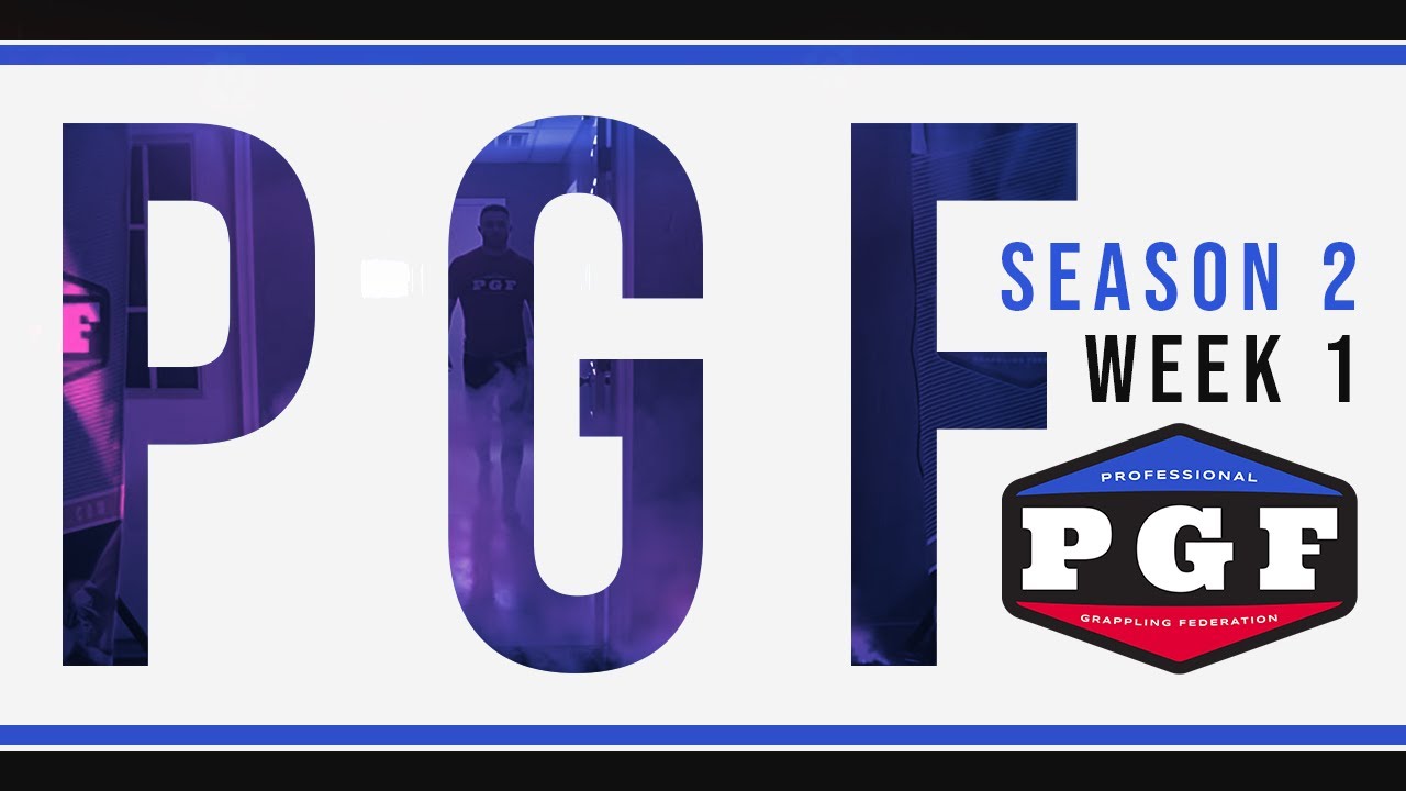 PGF SEASON 2 WEEK 1 presented by Mat Viper - Brazilian Jiu Jitsu Sports League