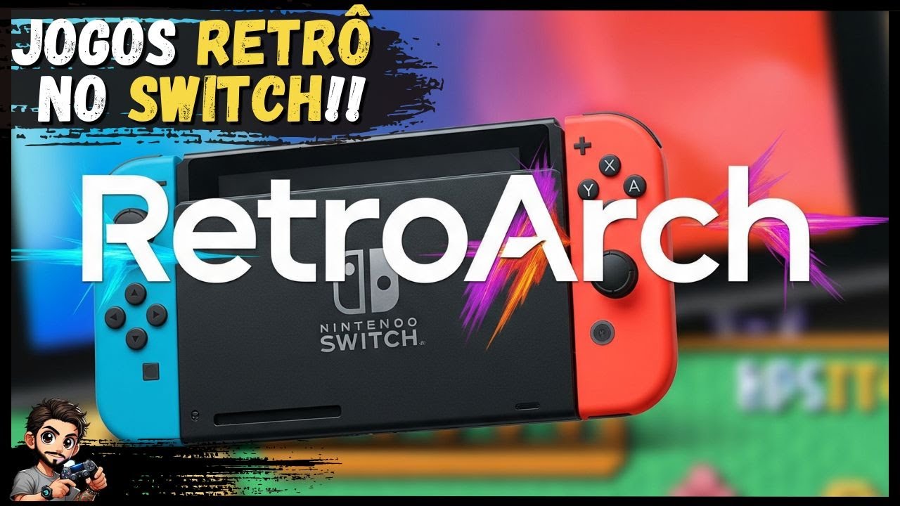 Como Instalar RETROARCH no Nintendo Switch e Configurar do Zero! TUTORIAL COMPLETO