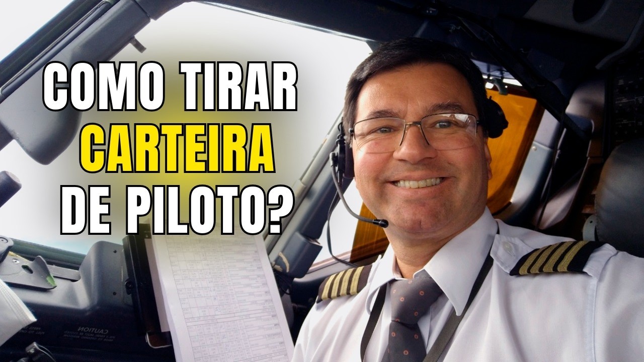 Como Tirar Carteira de Piloto Comercial e Privado Passo a Passo