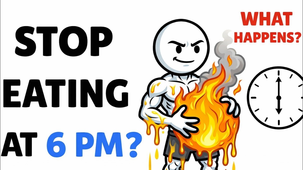 What Happens to Your Belly Fat If You Stop Eating at 6 PM? (Science Explained)