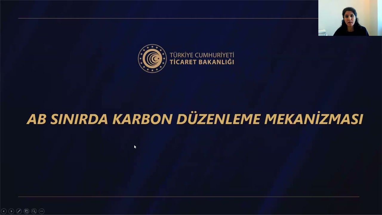 Sınırda Karbon Düzenleme Mekanizması (SKDM) Genel Eğitimi