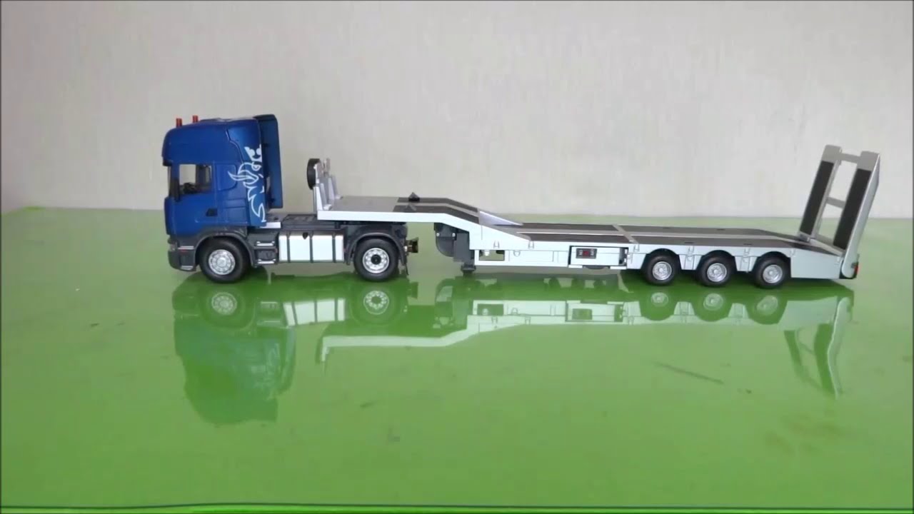 Siku Control 32　 I/R 3-Axle Low Loader