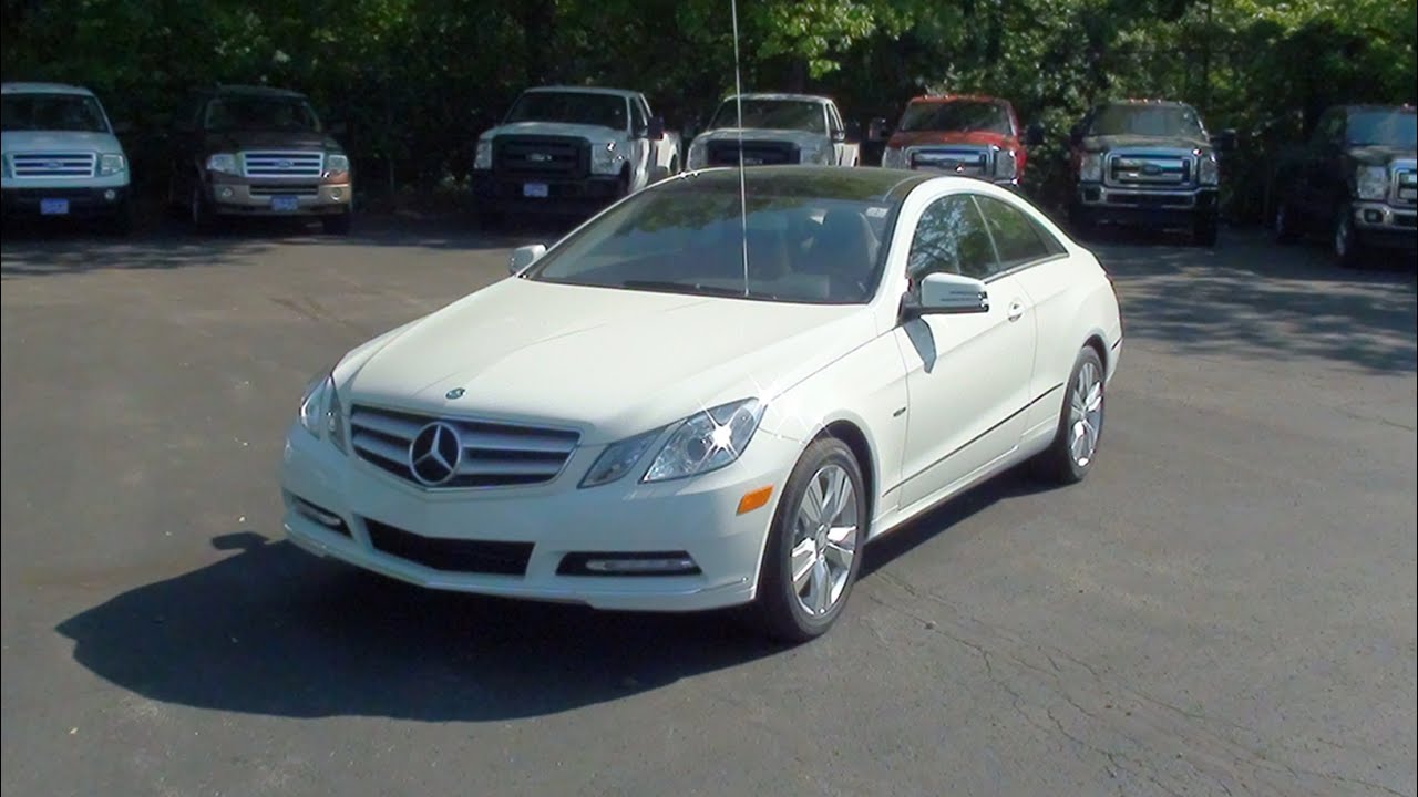 MVS - Mercedes-Benz E350 4Matic Coupe 2012 года