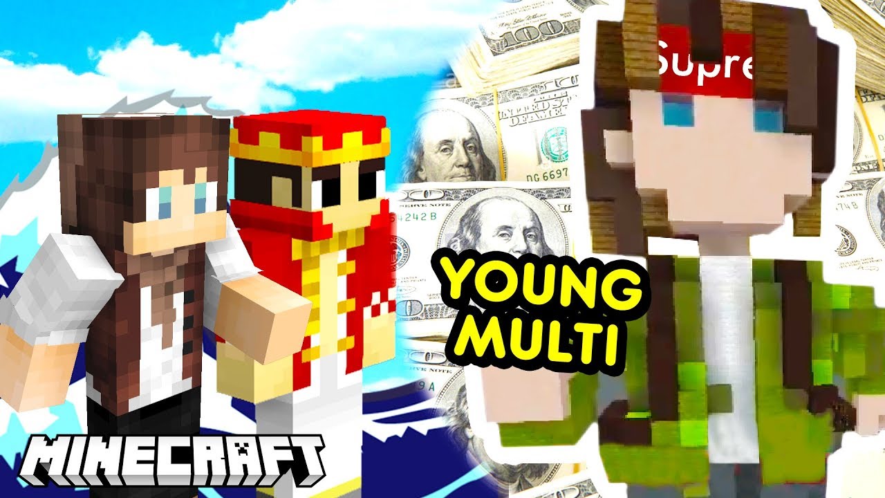 YOUNG MULTI w MINECRAFT - BUILD BATTLE