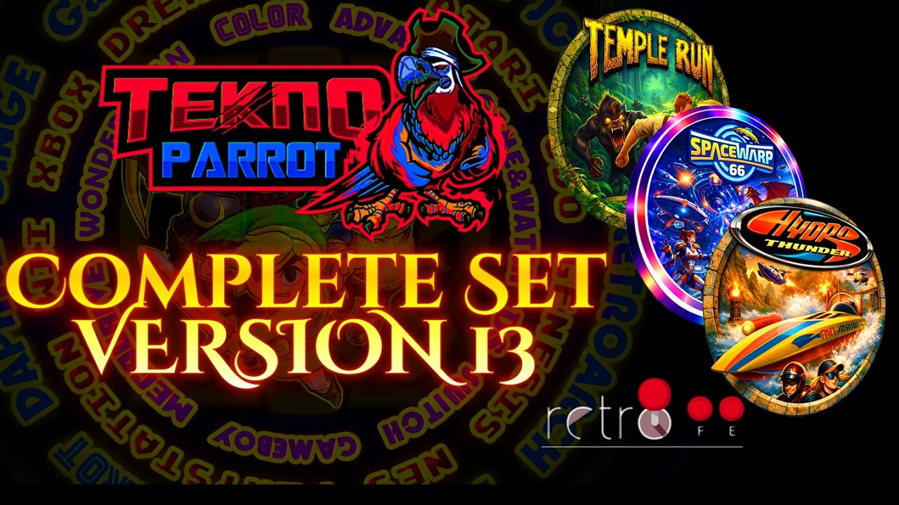 Дополнение TEKNOPARROT Complete Set Theme AddOn, версия 13 | Project Arcade | RetroFE