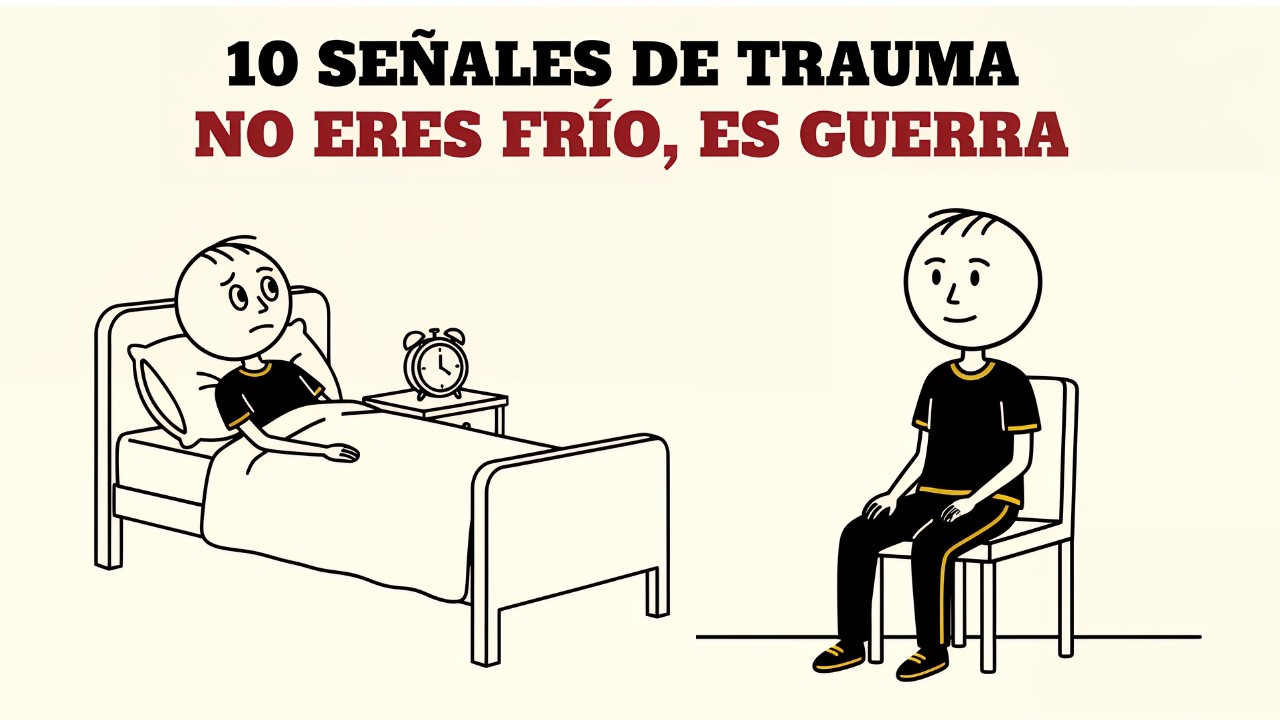 10 Señales de Que Sobreviviste un Trauma | No Eres Frío, Solo Estás en Supervivencia