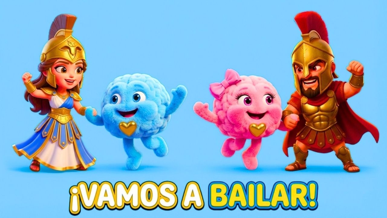 Los 12 Dioses del Olimpo Canción Educativa para Niños | Cerebritos TV ⚡️