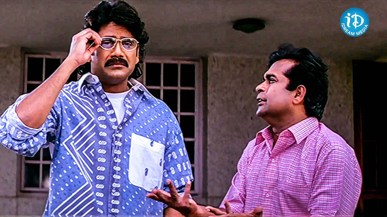 Nagarjuna and Brahmanandam BlockBuster Comedy | iDream Celebrities