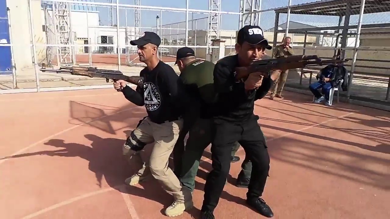 تدريب قوة حماية الشخصيات  Training Security personalities VIP