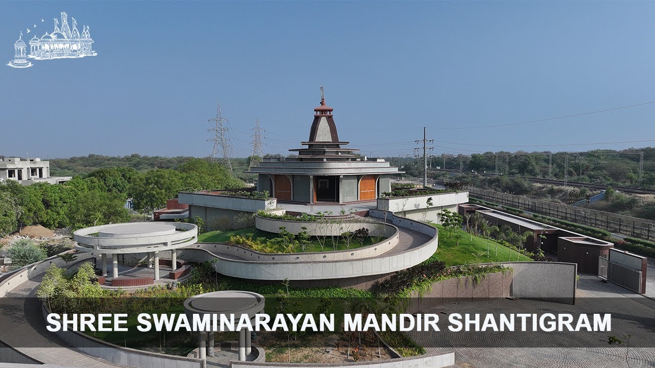 Construction of Shantigram Mandir | New Mandir Construction | Upcoming New Temple Shantigram |