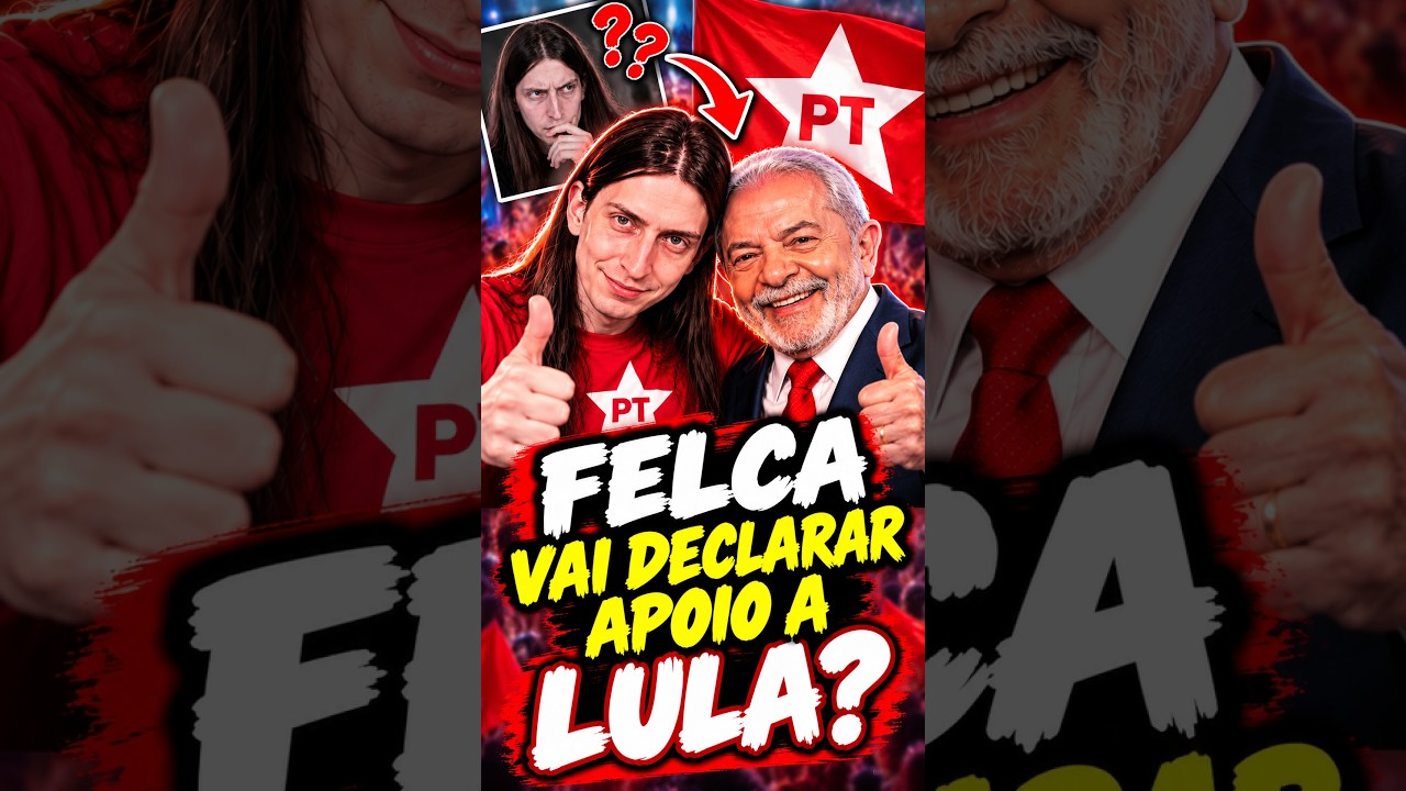FELCA VAI APOIAR LULA?  Detalhe em retorno MISTERIOSO levanta suspeitas!