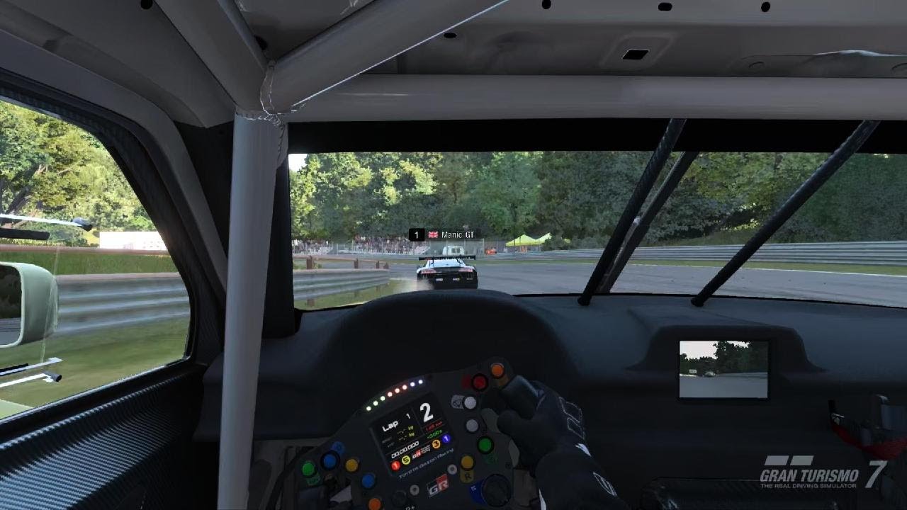 Gran Turismo 7 Audi R8 at Deep Forest