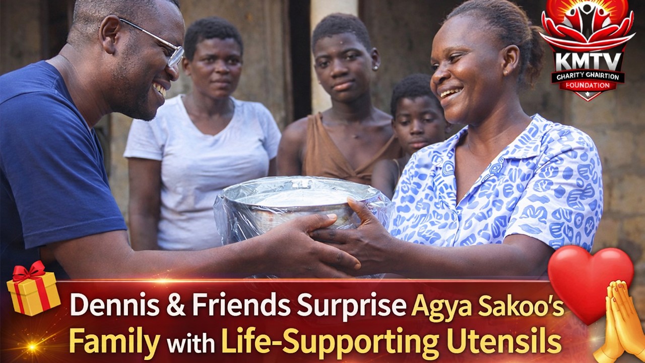 They Didn’t Expect This 😭❤️ Mr. Dennis & Friends Show Love to Agya Sakoo’s Family 🙏