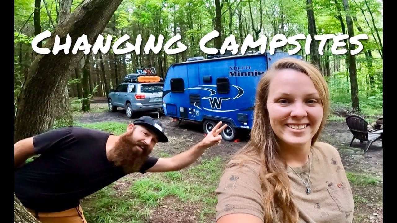 Changing Campsites When Full-Time Traveling! Pennsylvania - New York!