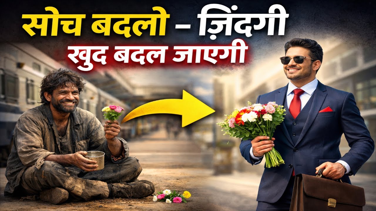 सोच बदलो - जिंदगी खुद बदल जाएगी - The Story Of The Beggar || Motivational Story in hindi