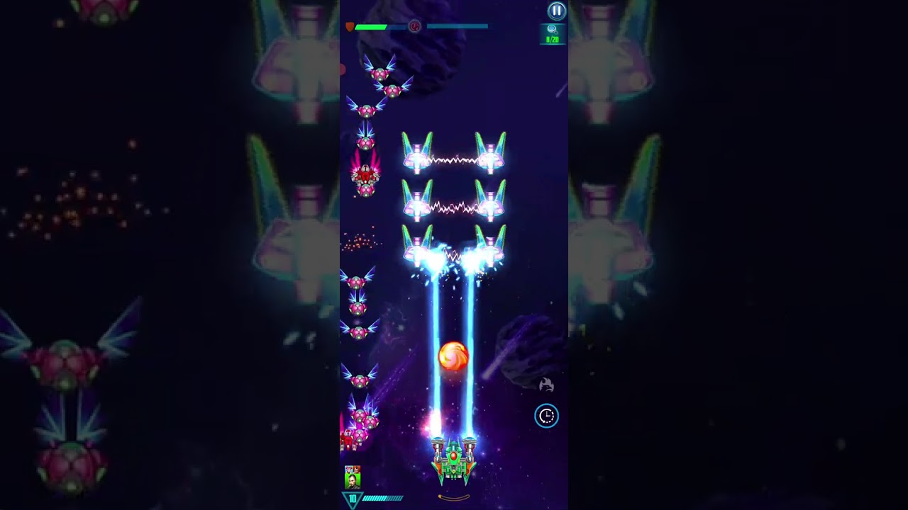 Galaxy Attack alien shooter - Campaign mode - Level 138 Medium