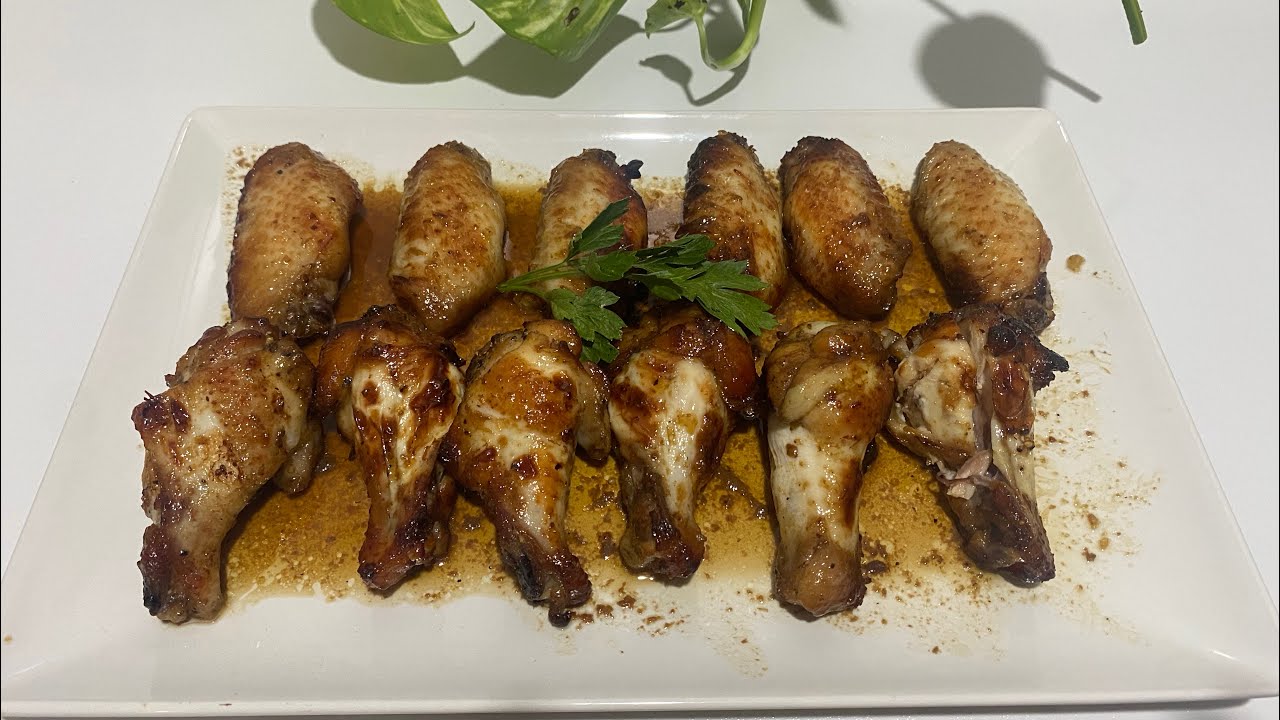 ALITAS DE POLLO 🍗 CON MIEL 🍯 EN FREIDORA DE AIRE¡Ricas, Ricas¡