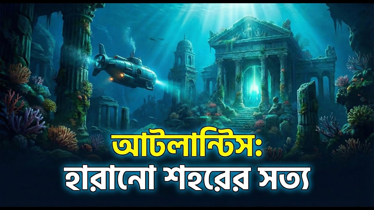 সমুদ্রের নিচে লুকিয়ে থাকা আটলান্টিস.হারানো সভ্যতার রহস্য