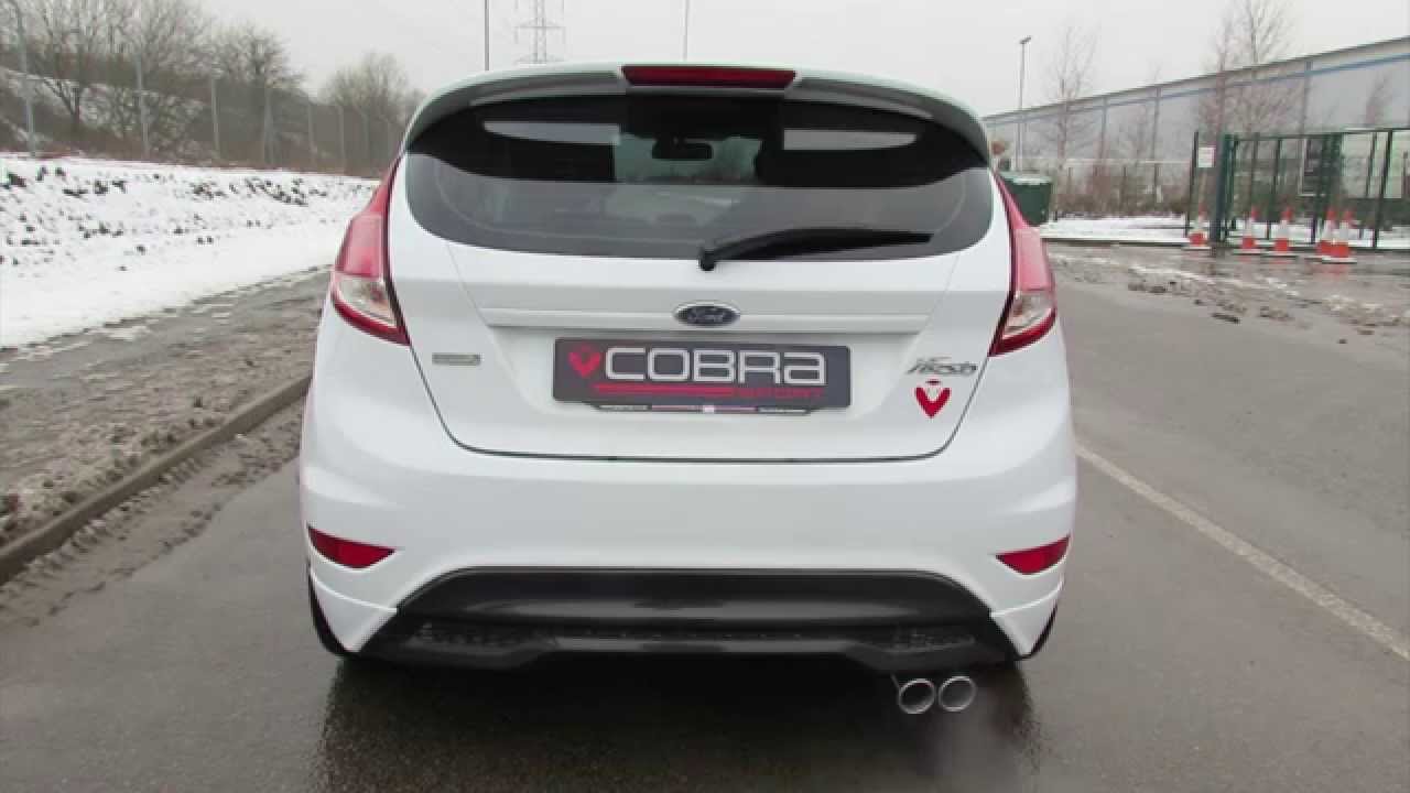 Ford Fiesta 1.0 Ecoboost Resonated Cat Back Performance Exhaust by Cobra Sport