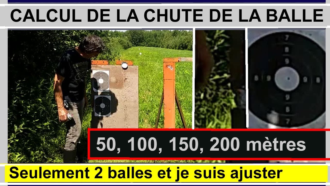 Test de chute du plomb longue distance. #hmr #savage #precision
