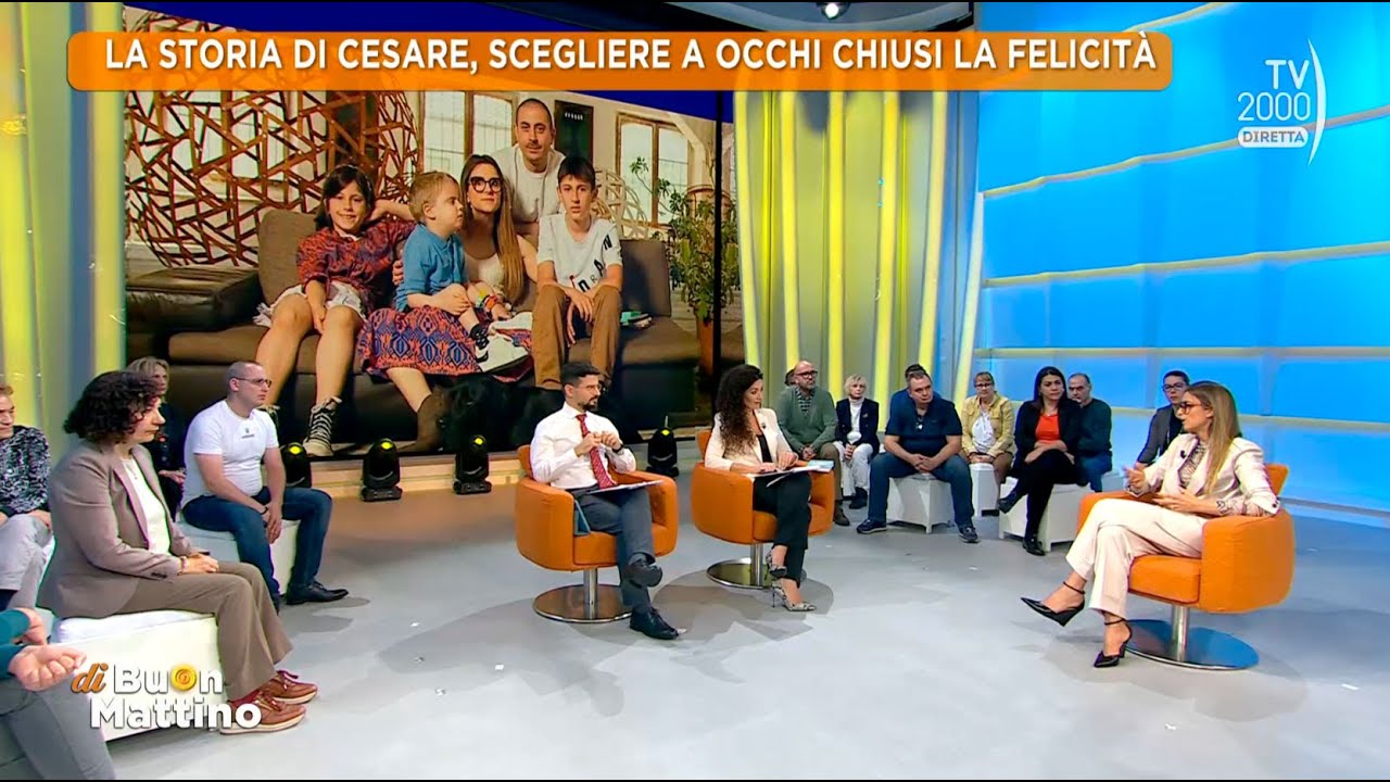 Di Buon Mattino (Tv2000) - La storia di Cesare, scegliere a occhi chiusi la felicità