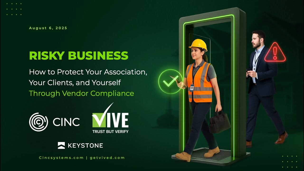 Risky Business: How to Protect Your Association, Your Clients, & Yourself Through Vendor Compliance