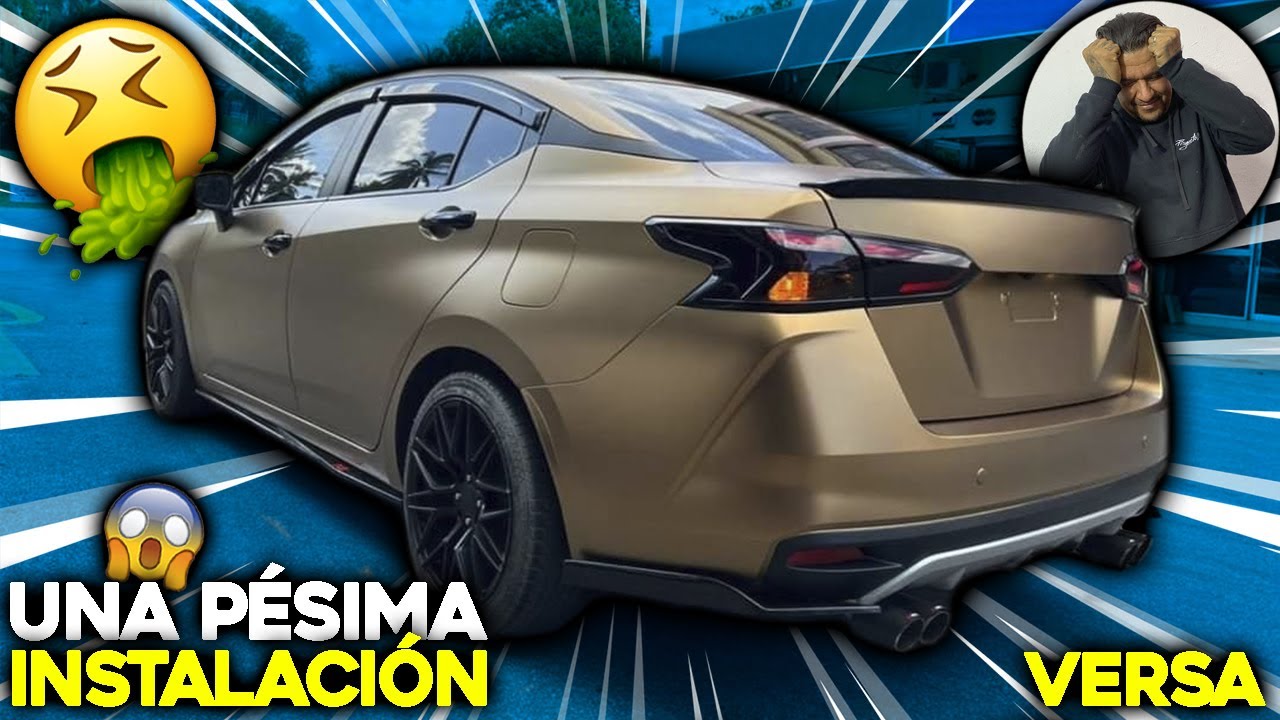 🔥 Corrección de instalación car audio | Nissan Versa 2021