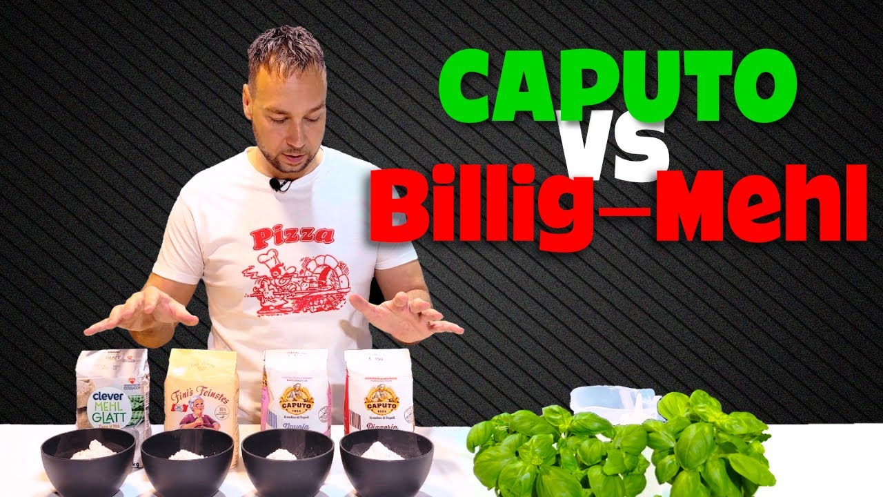Mehl-Vergleich: Caputo VS Supermarkt-Mehle
