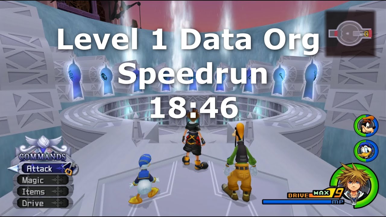 KH2FM (PS4) — Организация данных 1-го уровня RTA — 18:46