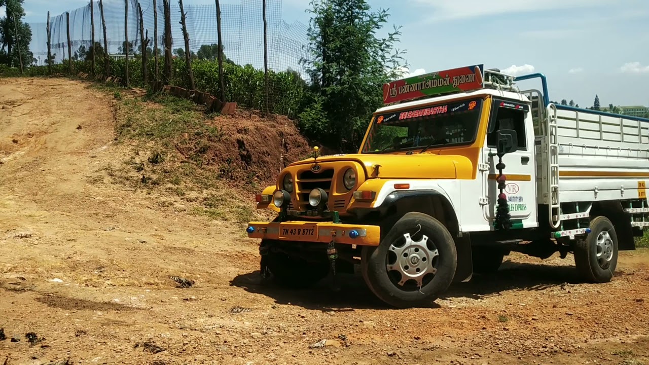 Mahindra max pickup truck 2007 model off-roading with original sound of CRDI Engine ❤️