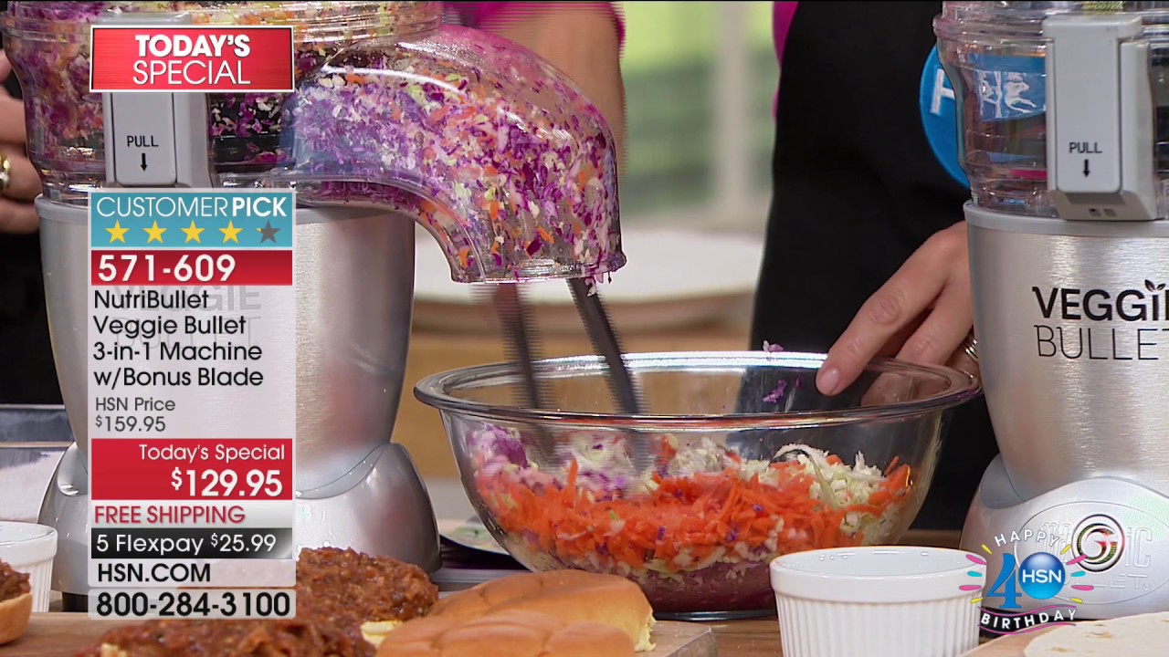 HSN | Kitchen Innovations Celebration featuring Veggie Bullet 07.31.2017 - 02 PM