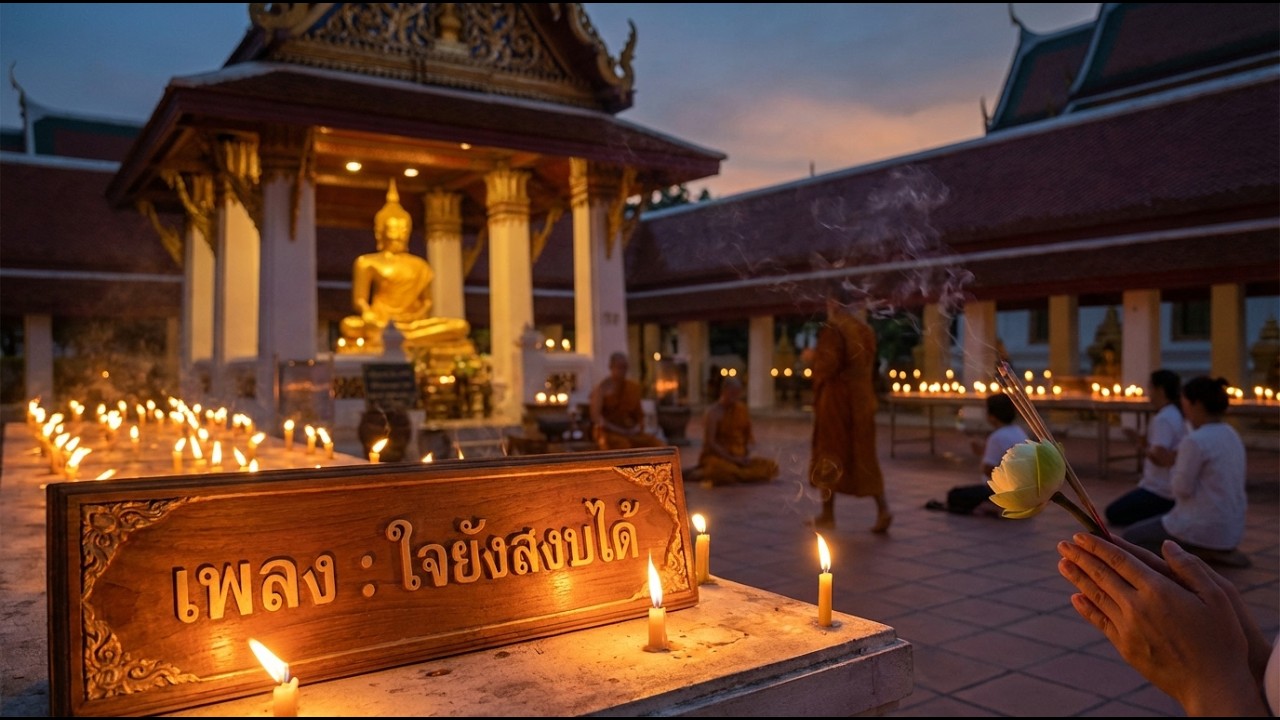 ใจยังสงบได้    #เพลงธรรมะ #เพลงนั่งสมาธิ
