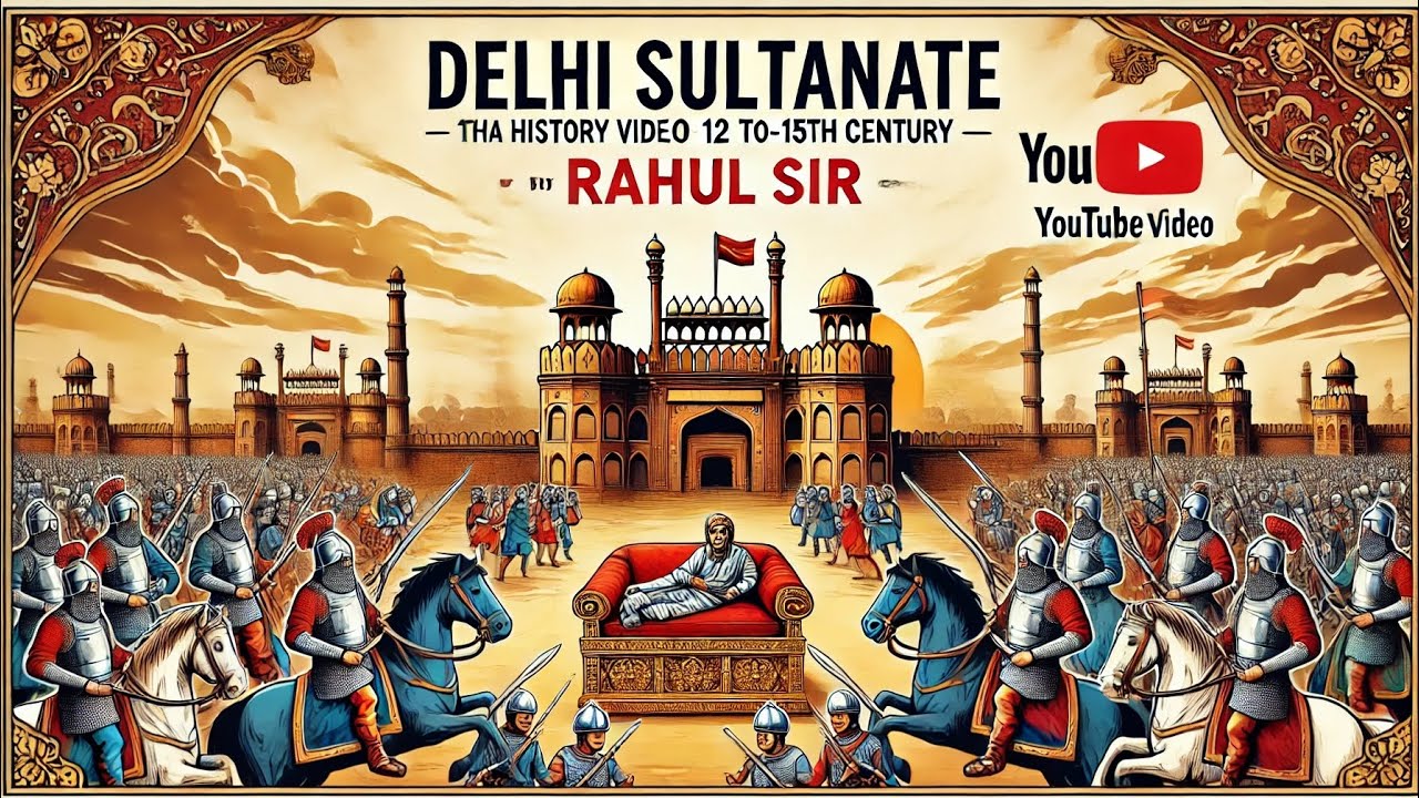 Delhi Sultanate explained | Class7 | History |Rahul Sir