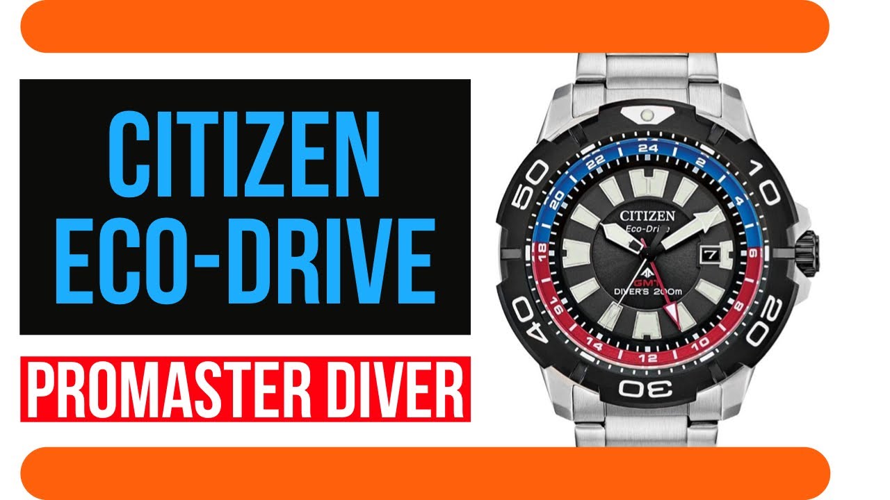 GMT CITIZEN Eco-Drive PROMASTER  Diver | BJ7128-59E  | Is It Worth the Price?