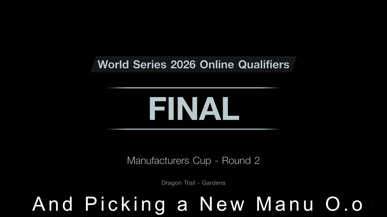 Picking a New Manu -Gran Turismo 7 PS5 Pro- Manu Cup '26 Rd 2