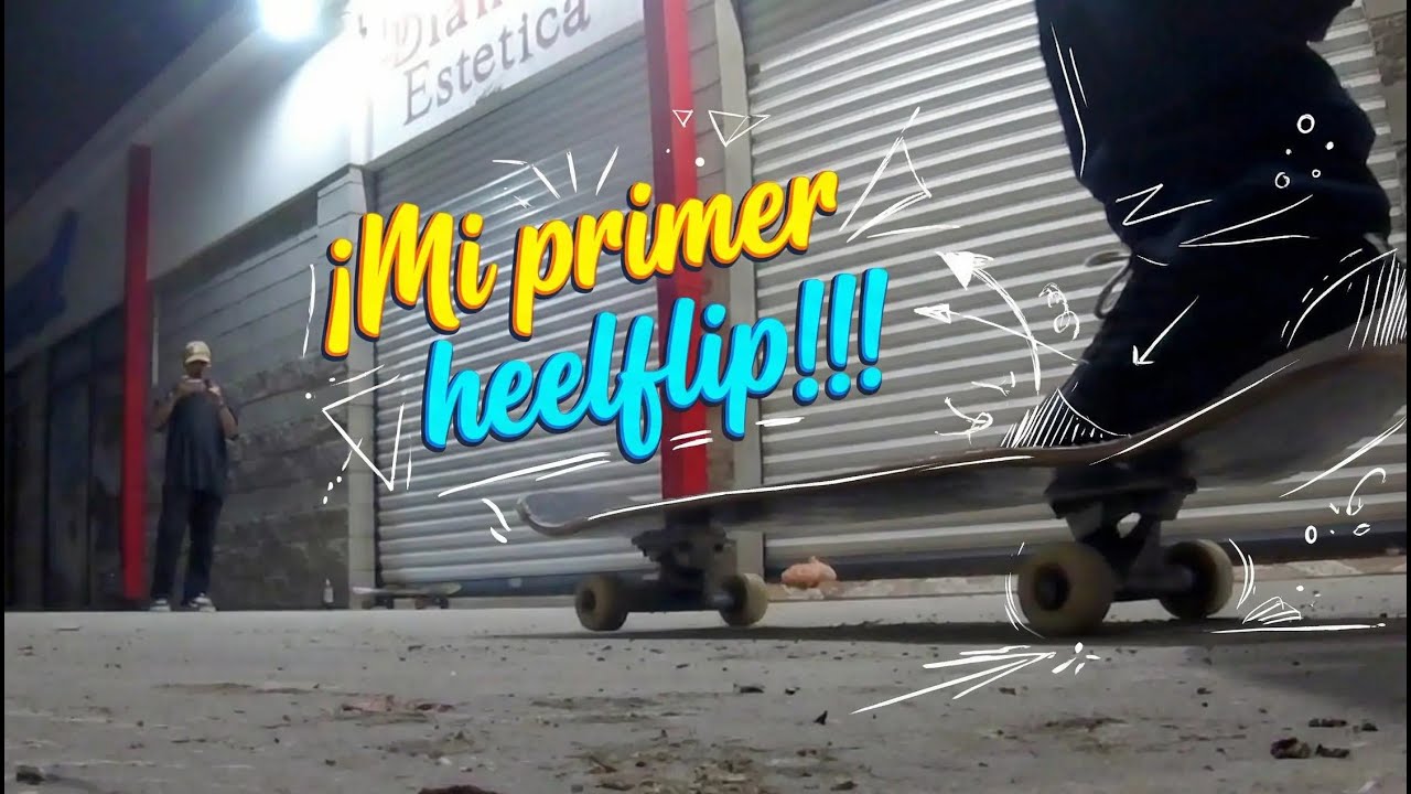 MI PRIMER HEELFLIP 😭🛹 | Día 20 de skate