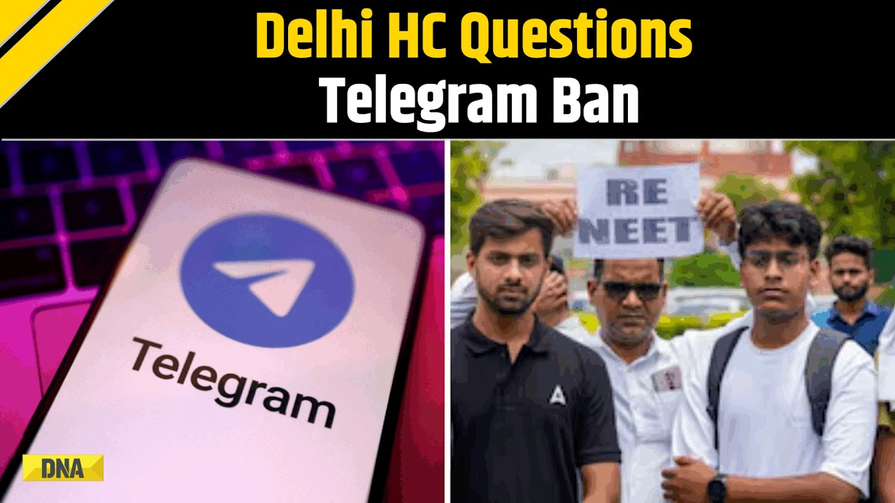 Telegram Ban News: Delhi HC Questions Blanket Telegram Ban Over NEET Paper Leak, Reserves Verdict