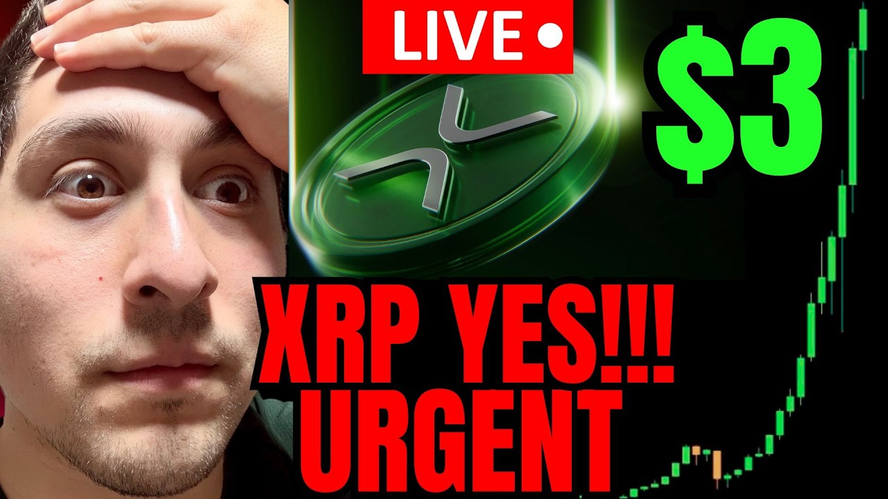 XRP EXPLODING LIVE NEWS!!!!🔴
